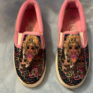 LOL Surprise girls slip on shoes size 13